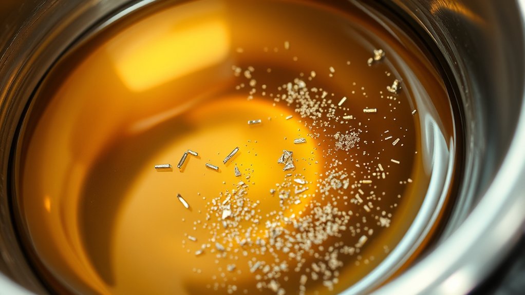 metal shavings engine contamination