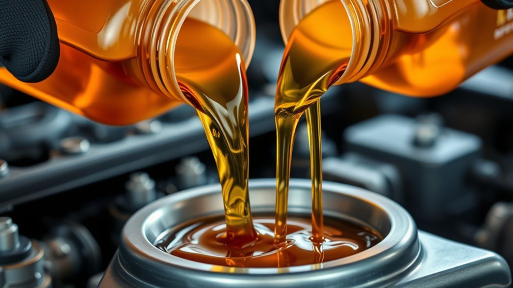 mixing engine oils safely