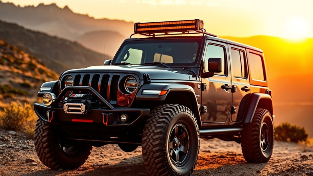 modern tech for jeep wrangler