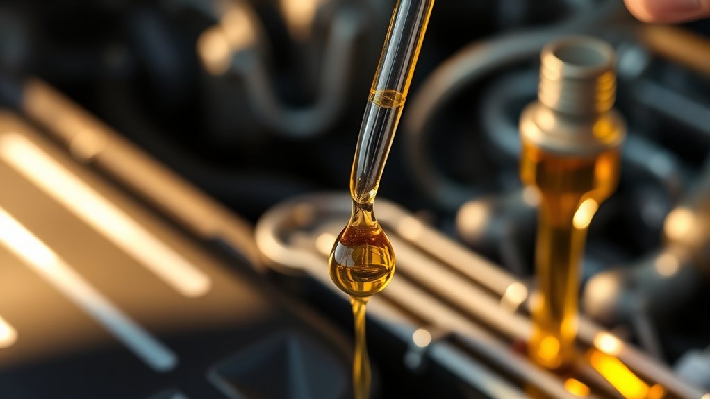 monitor engine oil temperature
