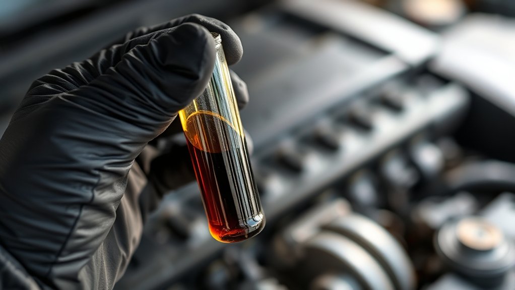 monitor oil for performance