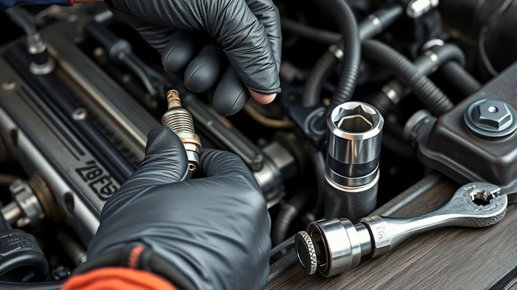 monitor spark plug performance