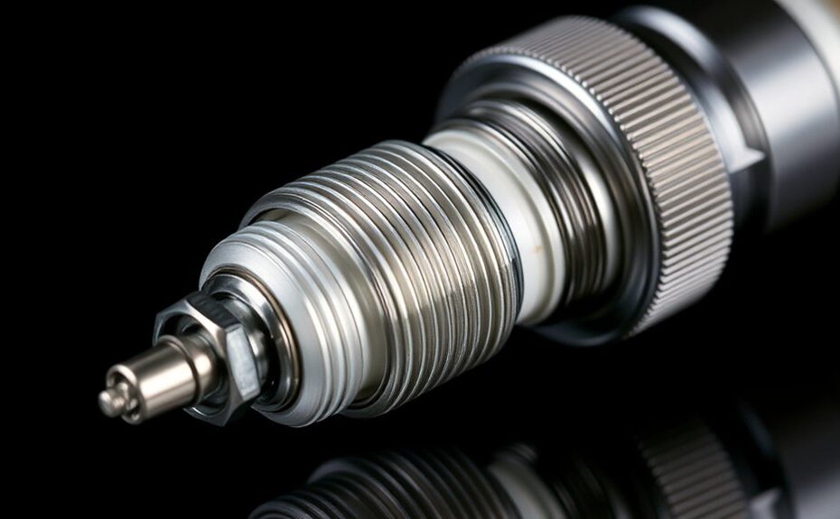 noise reducing spark plug