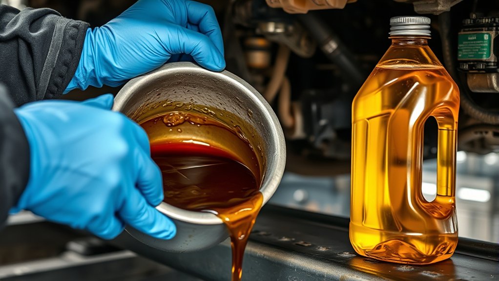 oil change process overview