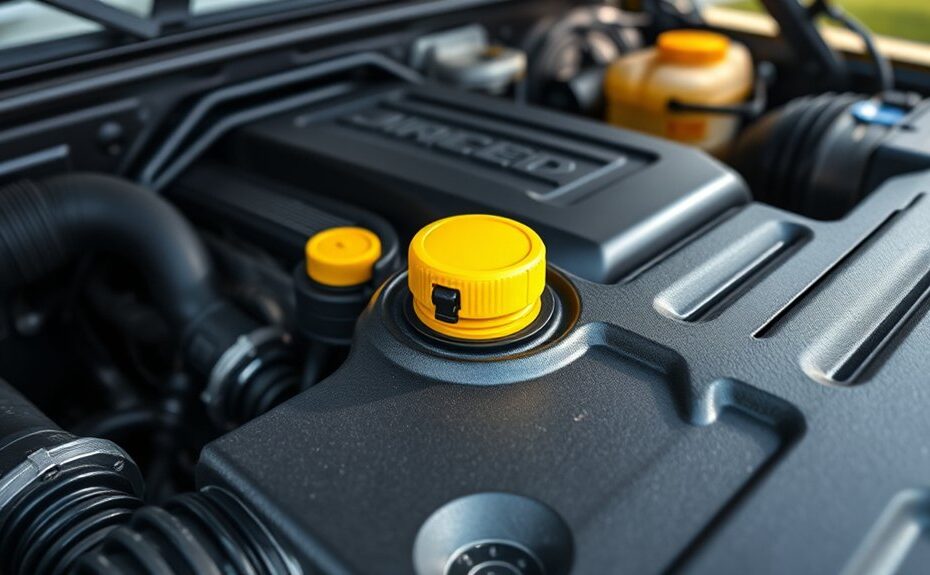 oil fill location jeep