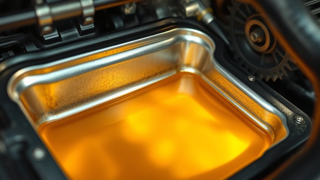 oil pump circulation mechanism