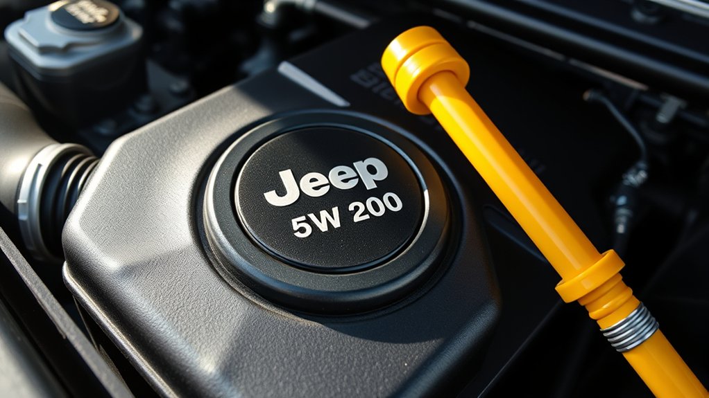 oil specifications for wrangler