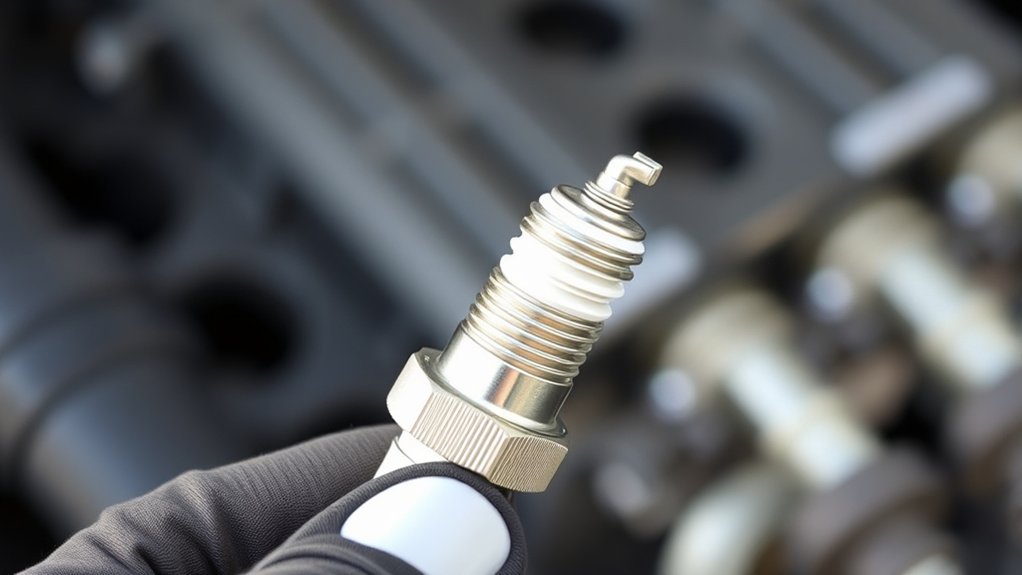 optimizing spark plug alignment