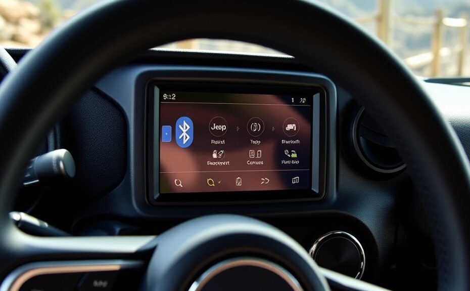 pair jeep wrangler bluetooth