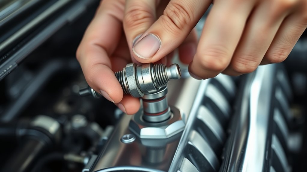 prepare spark plugs carefully