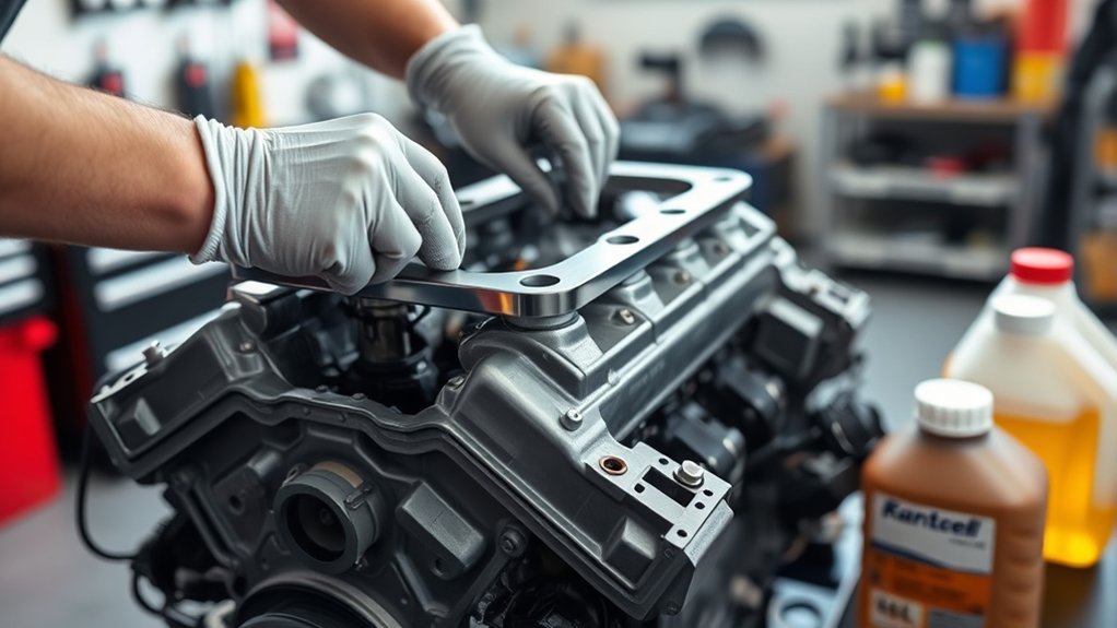 prevent coolant oil contamination
