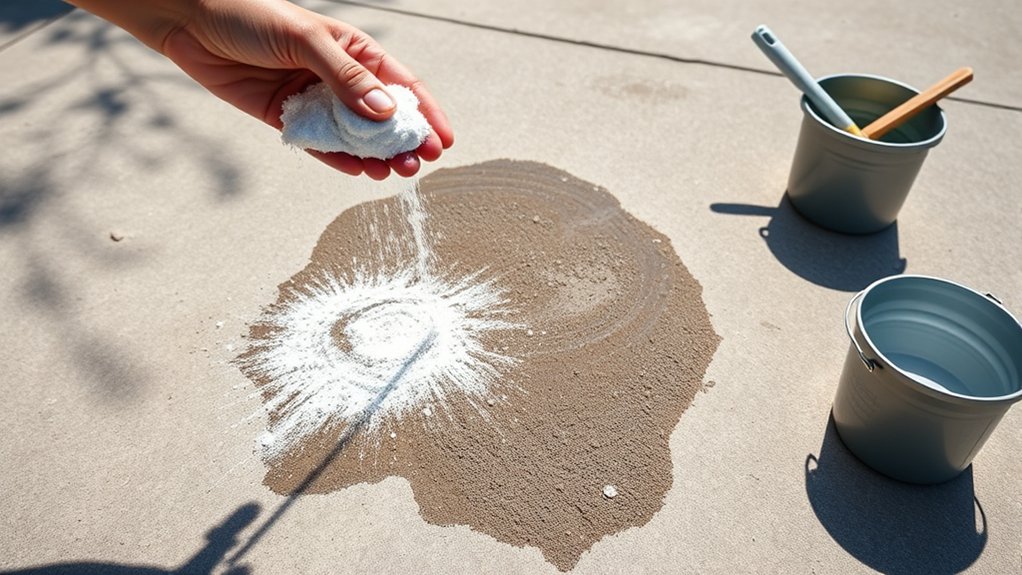 prevent engine oil stains