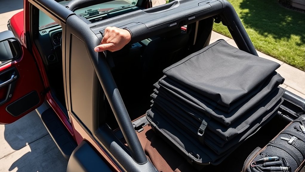 proper hardtop storage tips