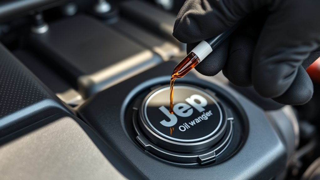 recognize jeep oil indicators