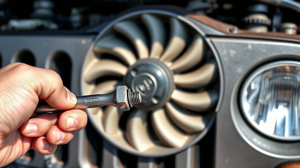 reduce jeep fan noise