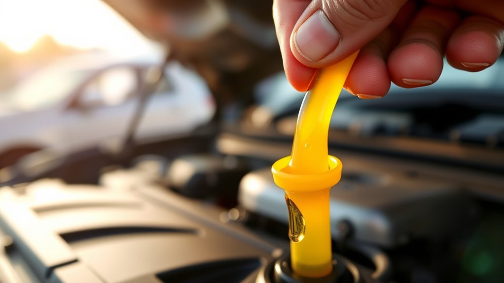 regular engine oil checks