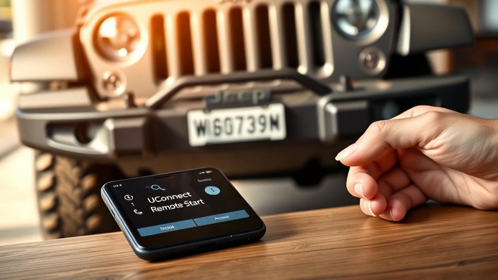 remote start your jeep
