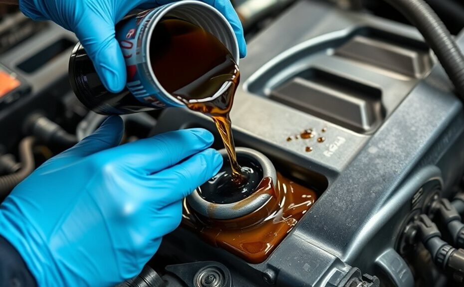 remove engine oil sludge