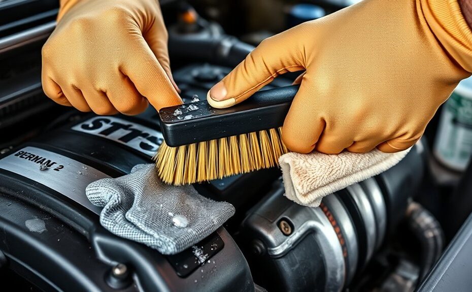 remove oil from engine