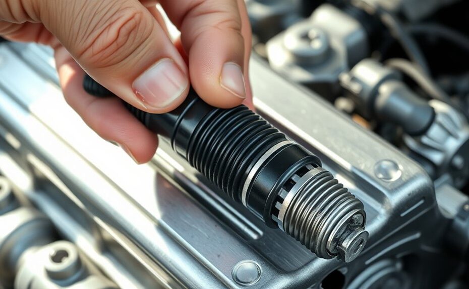 remove spark plug boot