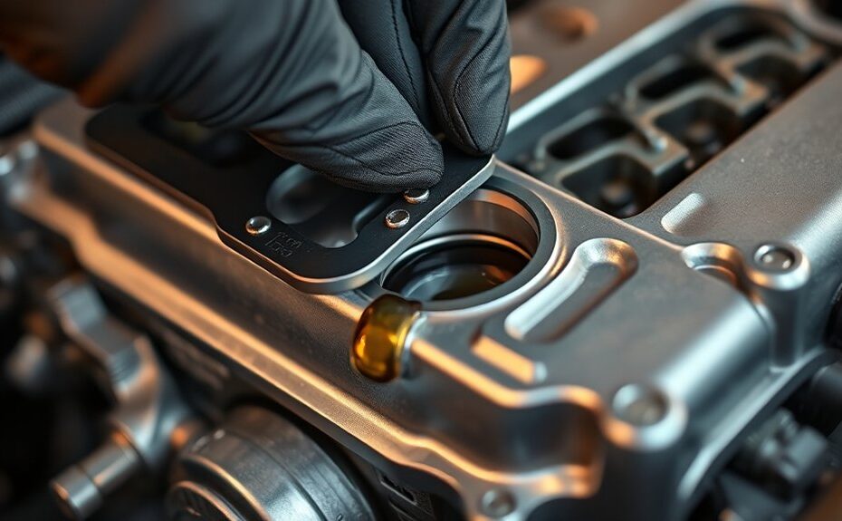 repair engine oil leak