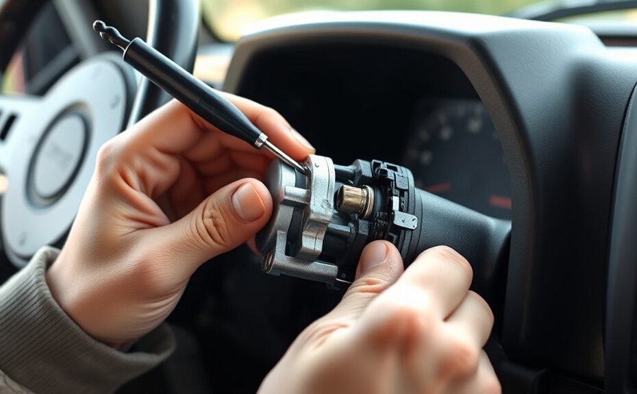 replace jeep ignition cylinder