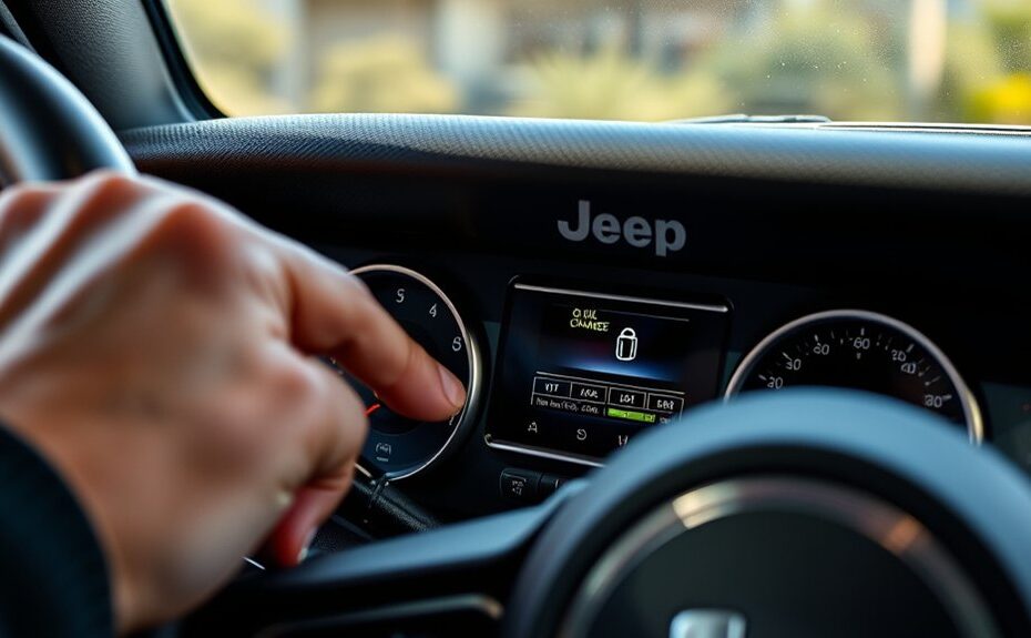 reset jeep wrangler oil