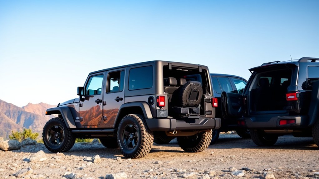 rugged suvs with third row