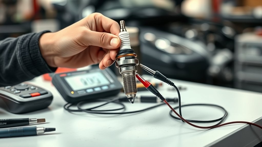 safe spark plug testing