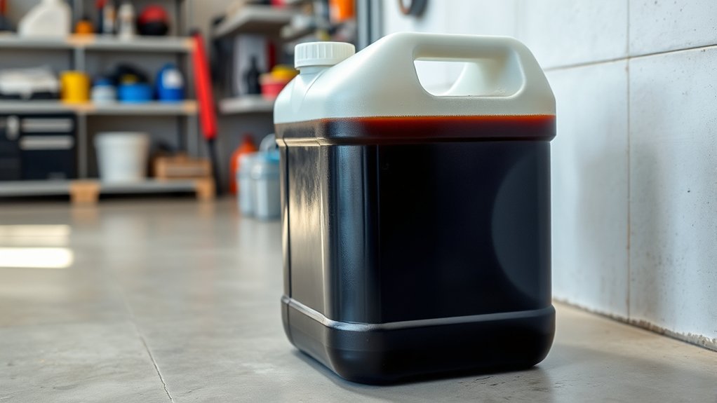 safe storage of used oil