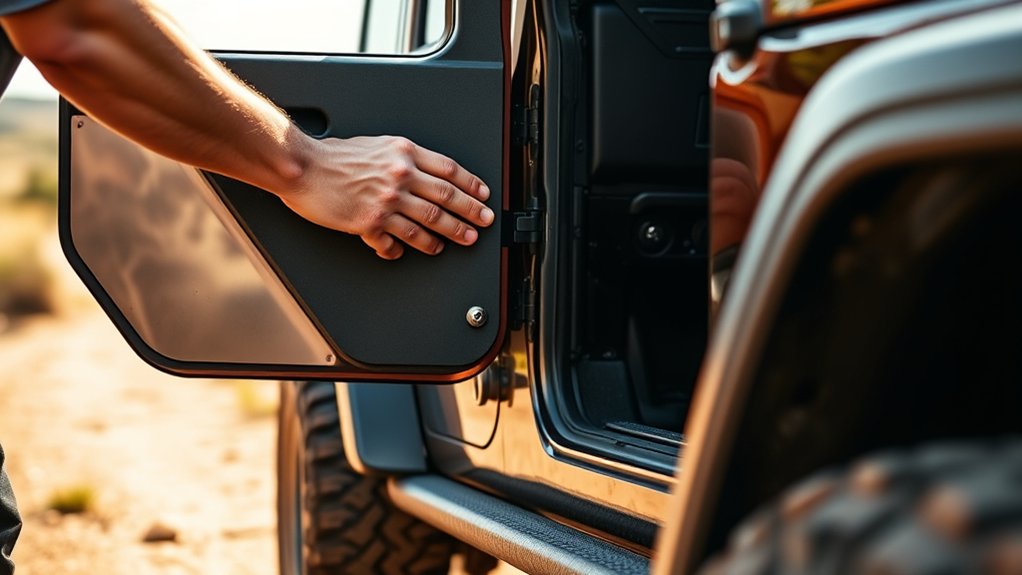 safety first doors off