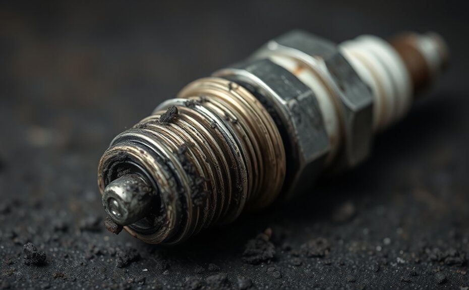 signs of spark plug fouling