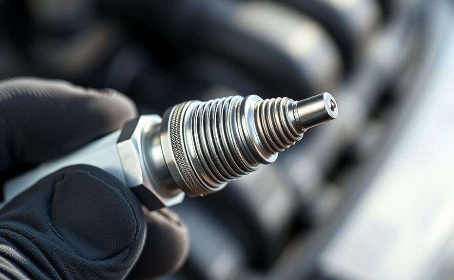 spark plug alignment technique