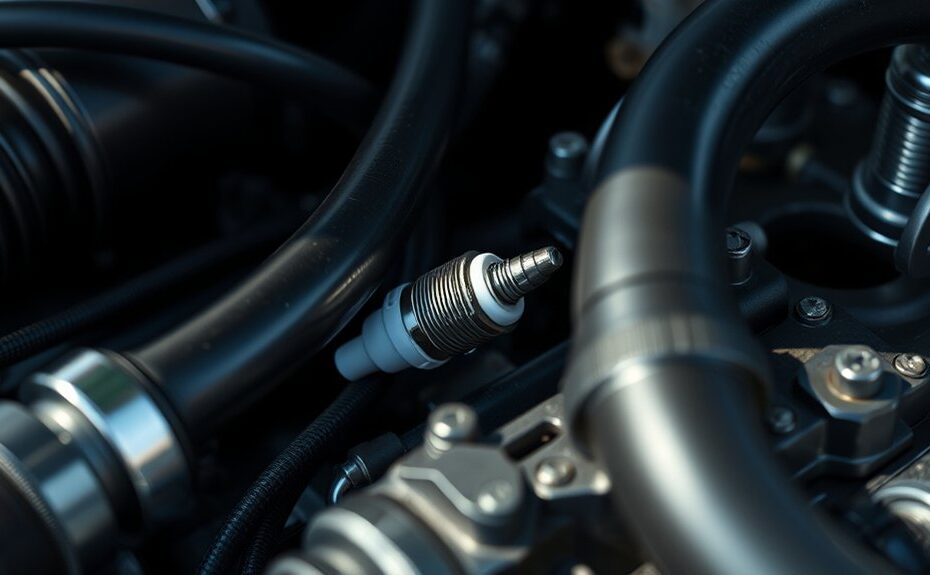 spark plug engine location