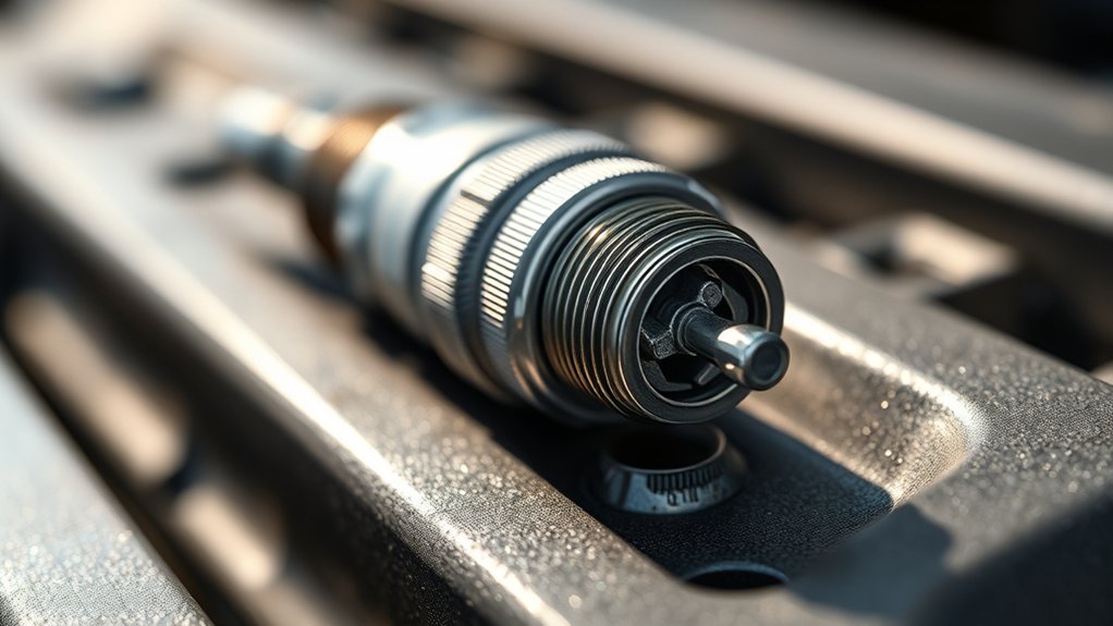 spark plug heat management