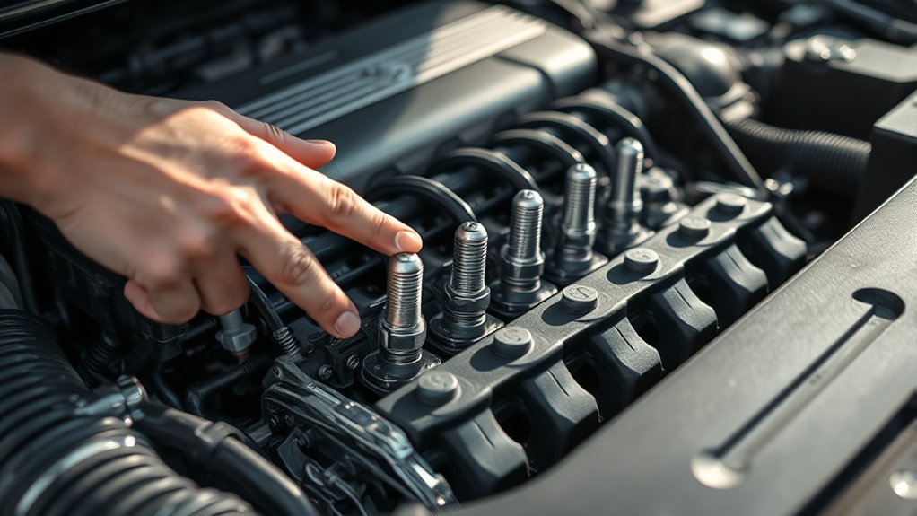 spark plugs maintenance and location