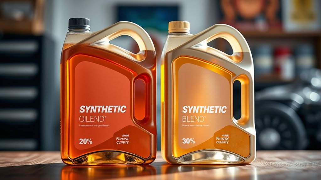 synthetic oils vs blends