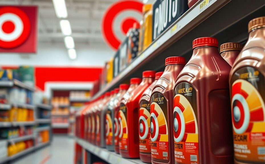 target sells engine oil