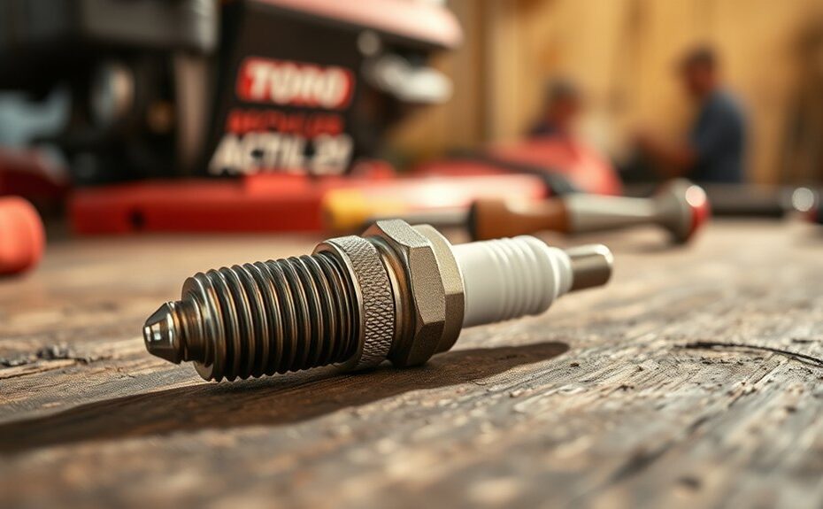 toro recycler 22 spark plug
