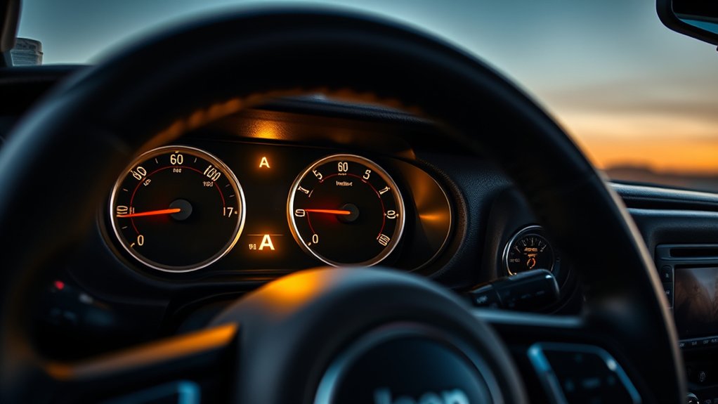 transmission system warning light