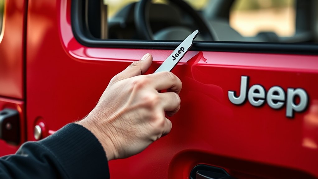 unlock jeep with precision