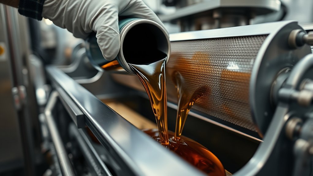 used oil contaminant removal