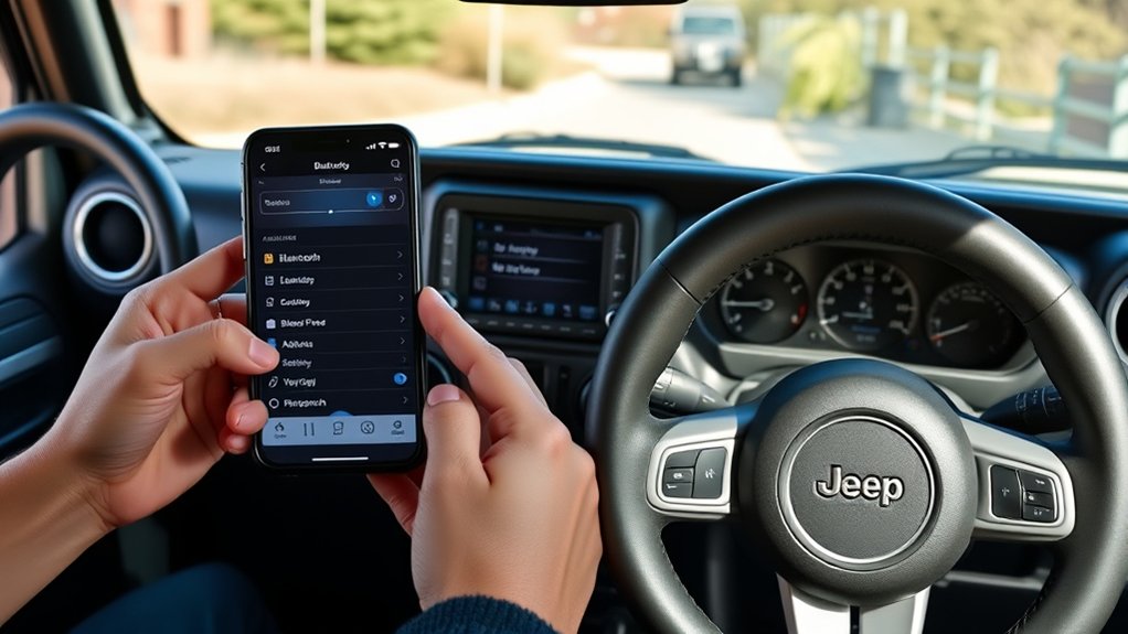 voice commands for jeep