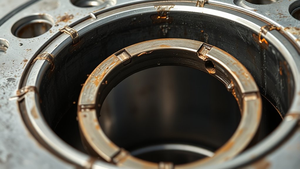 worn rings cause oil burning