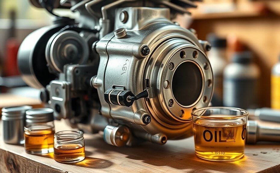 yes it requires oil