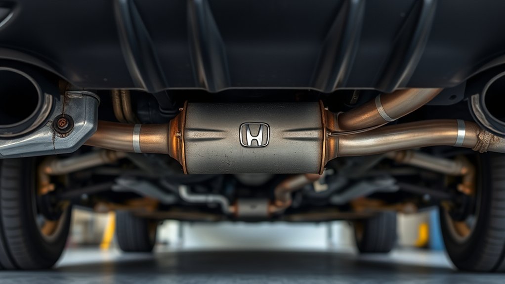 accessible lightweight unshielded theft prone catalytic converter