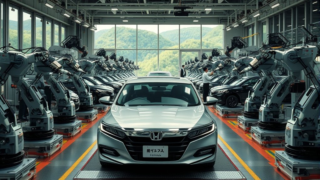 advanced honda accord production facilities across asia