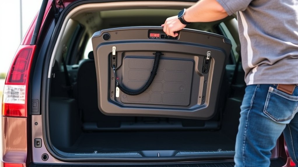 align rear hatch secure align test