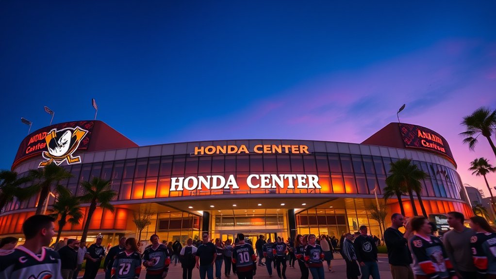 anaheim ducks home arena