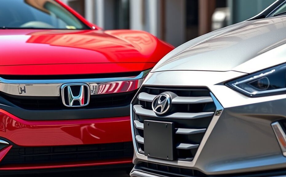 are honda and hyundai distinct